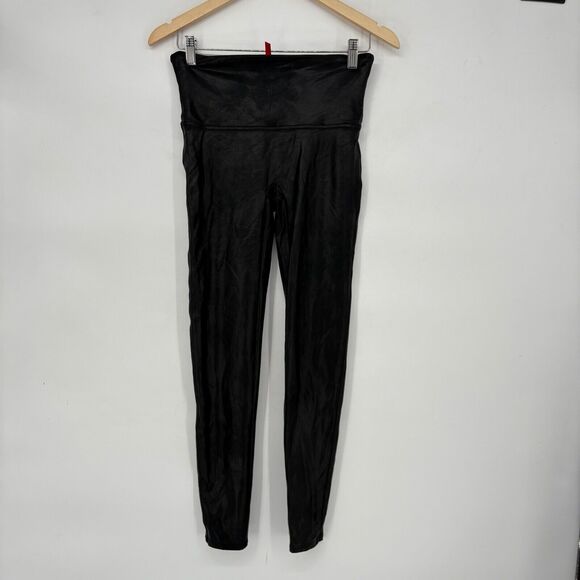 Spanx Leggings Women's Size Large Black - Picture 2 of 6